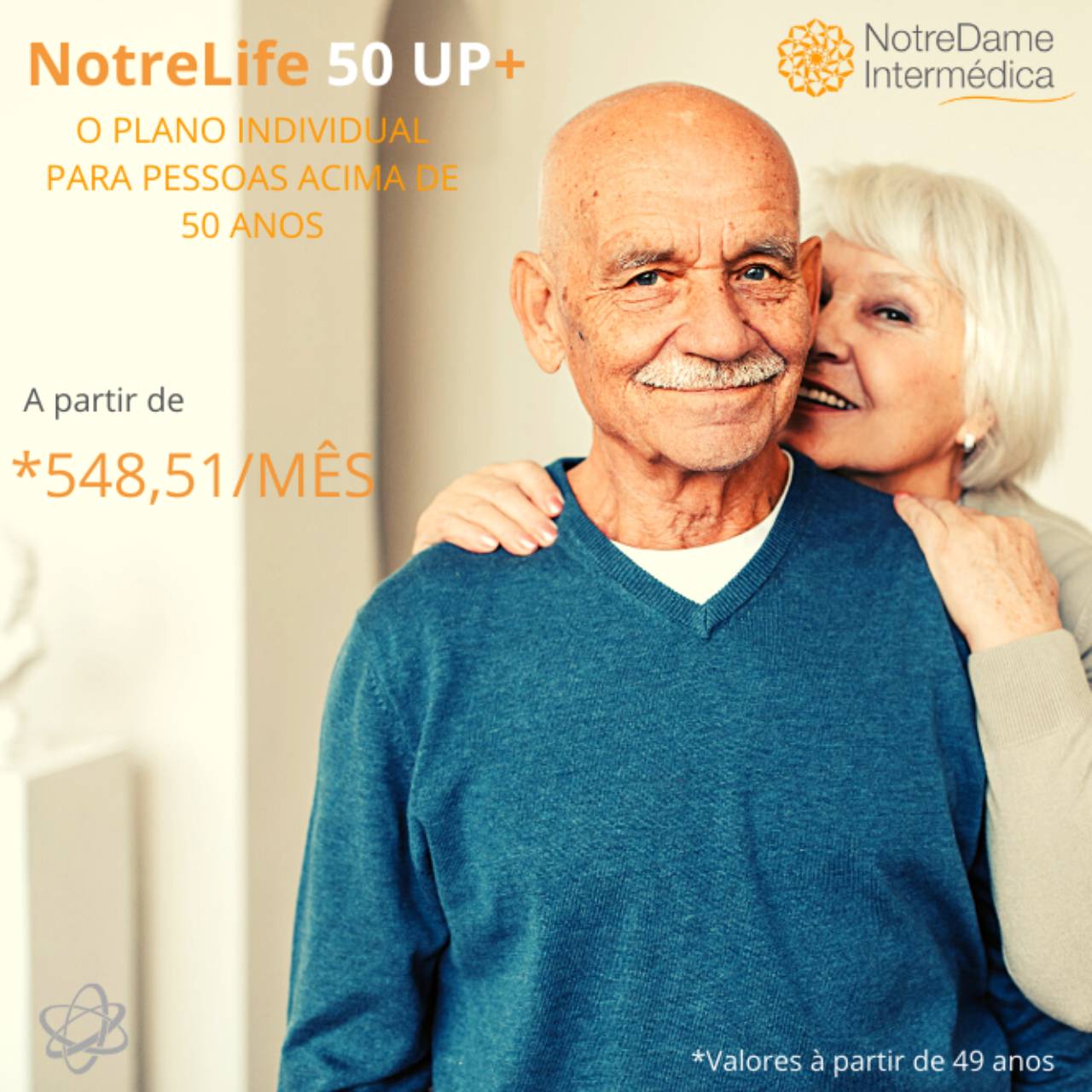 Plano de saúde notrelife individual para pessoas acima de 50 anos em