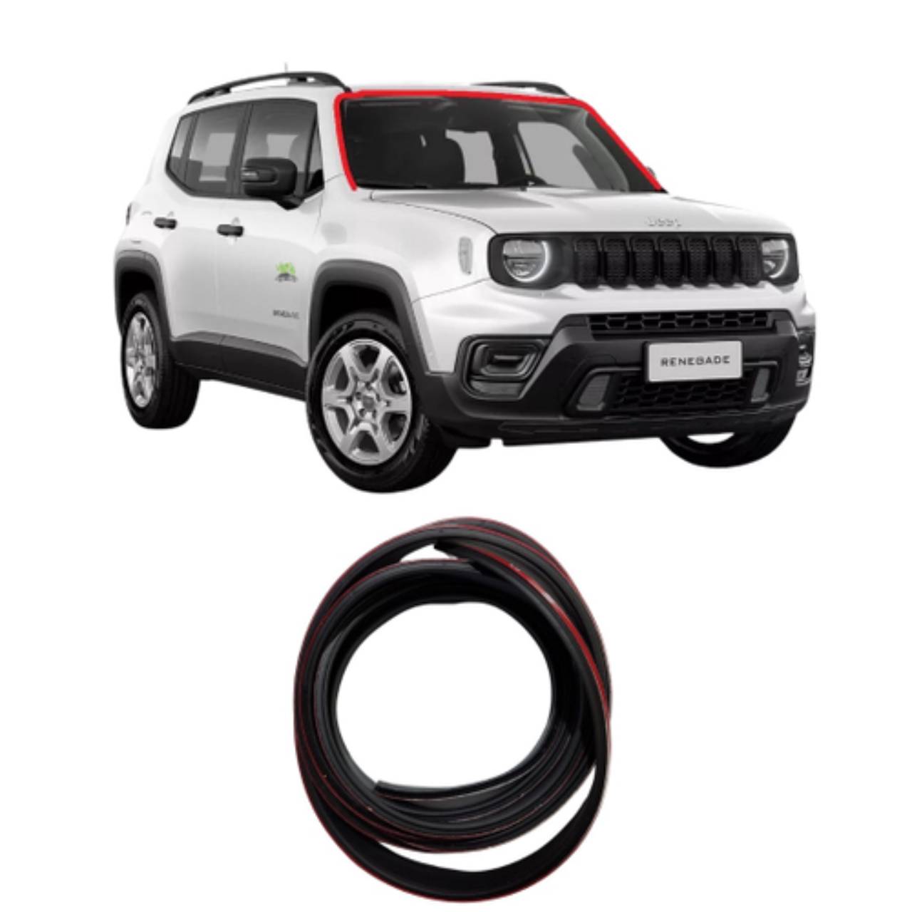 Borracha Parabrisa Jeep Renegade Em Bauru SP Classificados Solutudo