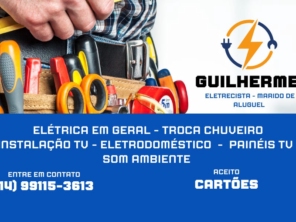 Foto de Guilherme Eletricista - 24h em São Manuel, SP por Solutudo