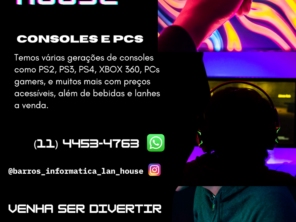 Foto de Barros Informática Lan house e Game House em Santo André, SP por Solutudo