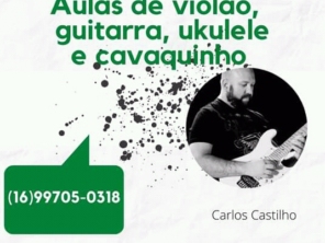 Foto de Carlos Dalua - Aulas de guitarra, violão , viola, cavaco e ukulele em Itápolis, SP por Solutudo