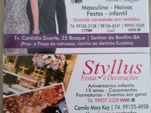 Foto de STYLLUS NOIVAS E ALUGUEL em Senhor do Bonfim, BA por Solutudo