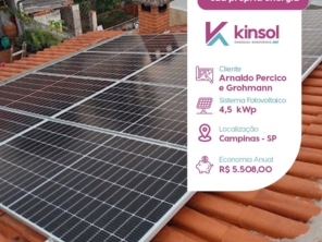 Foto de Kinsol Solar Campinas - WEG Solar em Campinas, SP por Solutudo
