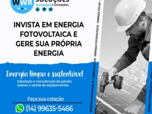 Foto de WWR Solar em Santa Cruz do Rio Pardo, SP por Solutudo