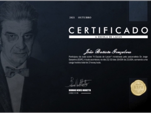 João Batista Gonçalves, Psicanalista