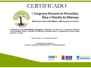 João Batista Gonçalves, Psicanalista