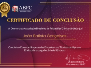 João Batista Gonçalves, Psicanalista