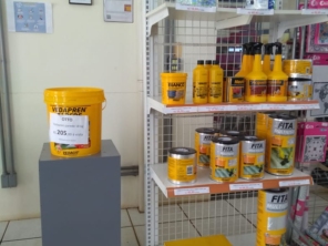 Contra Ferrugem, acquella, manta asfáltica, vedapren, vedatop rodapé, neutrol e muitos outros produtos da Vedacit