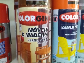 Verniz em Spray Colorgin