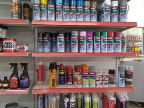 Muitas cores em spray da marca Colorgin