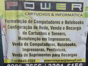 Foto de Power Cartuchos & Informática em Araçatuba, SP por Solutudo