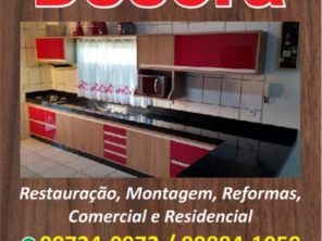 Foto de Décóra móveis madeira e MDF montagem fabricação reformas e instalação de portas prestação de serviço em Ourinhos, SP por Solutudo