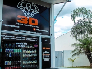 Foto de 3D Suplementos em Bauru, SP por Solutudo