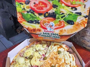 Foto de Dom Dinho Pizzaria em Marília, SP por Solutudo