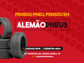 Foto de Alemão Pneus em Marília, SP por Solutudo