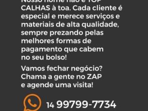 Foto de Top Calhas - Telhados e Aço Inox em Barra Bonita, SP por Solutudo