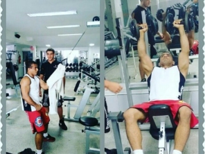 Academia transpiração