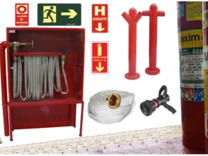 EQUIPAMENTOS DE PREVENÇÃO E COMBATE A INCÊNDIO.
