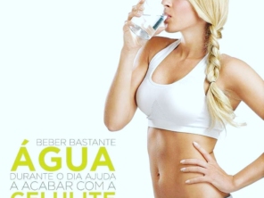 Um dos segredos para desinchar e afastar os temidos furinhos é beber muita água diariamente. Isto porque essa atitude promove a circulação de nutrientes e estimula a eliminação das substâncias tóxicas.