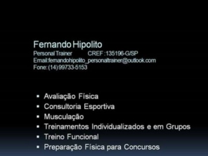 Foto de Fernando Hipolito Personal Trainer em Bauru, SP por Solutudo