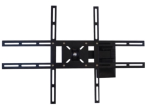 Suporte ARTICULADO para TV LED, LCD, Plasma, 3D e Smart TV de 10” a 70” – Brasforma SBRP 430 + Suporte para Conversor Suporte Articulado Brasforma para TVs LCD, LED, Plasma, 3D e Smart TV de 10 até 70 polegadas. Permite inclinação, articulação e rotação (3 movimentos).