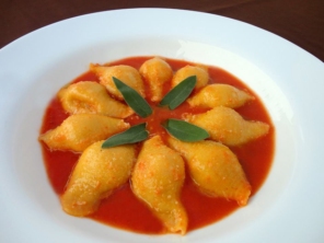 Uma massa recheada, elaborada com a mais tradicional cozinha italiana.