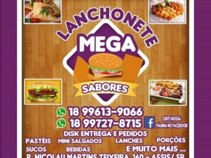 Foto de Lanchonete Mega Sabores em Assis, SP por Solutudo