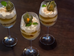Aqui no VinteDois servimos sobremesas deliciosas.
