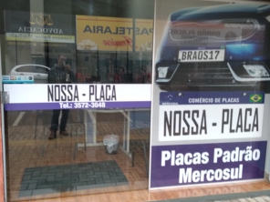 Foto de Nossa Placa - Placas para Veículos em Foz do Iguaçu, PR por Solutudo
