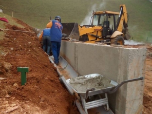 Muro de contenção