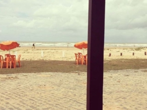 Vista a praia
