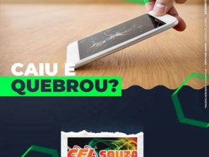 Caiu e quebrou?
