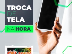 Troca de tela de celular