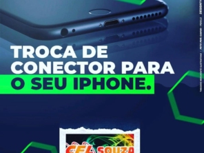 Troca de conector de Iphone