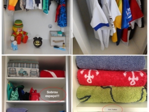 Organização quarto infantil