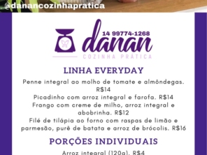 Cardápio!

Alimentação saudável em Avaré Uma variedade de comida saudável congelada!
