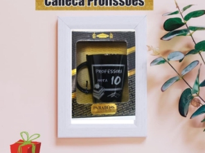 Caneca Profissões, temos diversos modelos e profissões: psicologia, serviço social, educação física, etc.