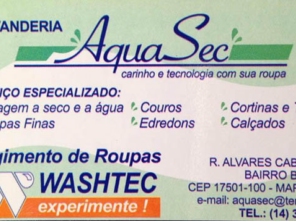Foto de Lavanderia Aqua Sec em Marília, SP por Solutudo