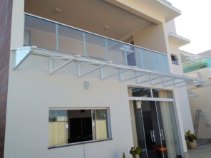 Toldo de vidro