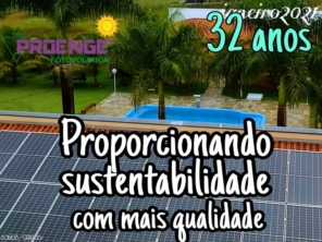 Foto de PROENGE 34anos Solar Fotovoltaica em Boituva, SP por Solutudo