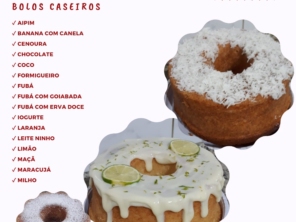 BOLOS CASEIROS