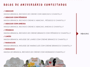 BOLOS CONFEITADOS