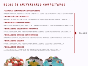 BOLOS CONFEITADOS