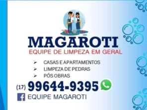 Foto de Equipe De Limpeza Magaroti em Macedônia, SP por Solutudo