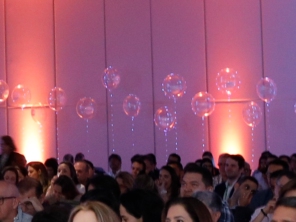 Bubble led com gás helio de 18 a 24 polegadas