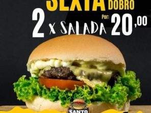 Foto de Santo Burguer em Avaré, SP por Solutudo