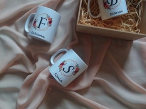 Caneca com inicial do Nome