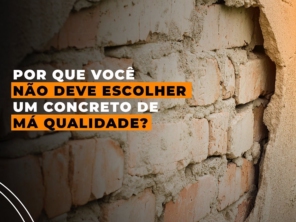 Um concreto de má qualidade pode acarretar muito prejuízo futuramente para sua obra, sem contar que pode colocar em risco a integridade física da obra e de quem nela habita.

Por isso opte por uma empresa idônea no segmento de concreto!

Estamos com você!