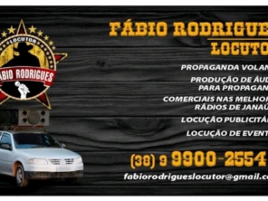 Foto de Locutor Fábio Rodrigues Divulgações em Janaúba, MG por Solutudo