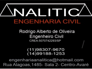 Foto de Analitica Engenharia e Construções em Avaré, SP por Solutudo
